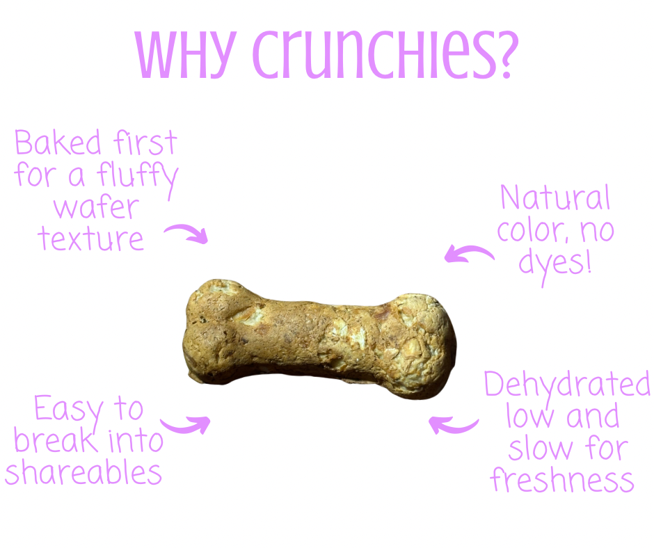All Natural Lavender, Banana & Coconut Crunchies
