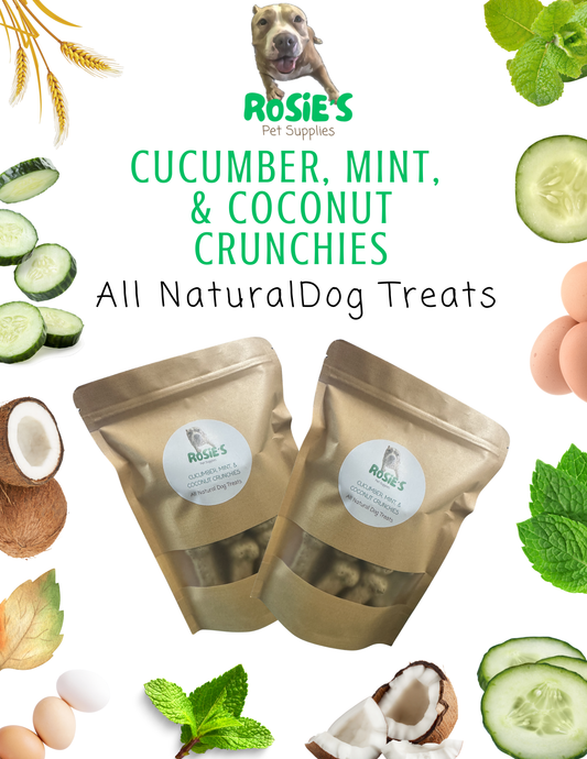 All Natural Cucumber, Mint, & Coconut Crunchies