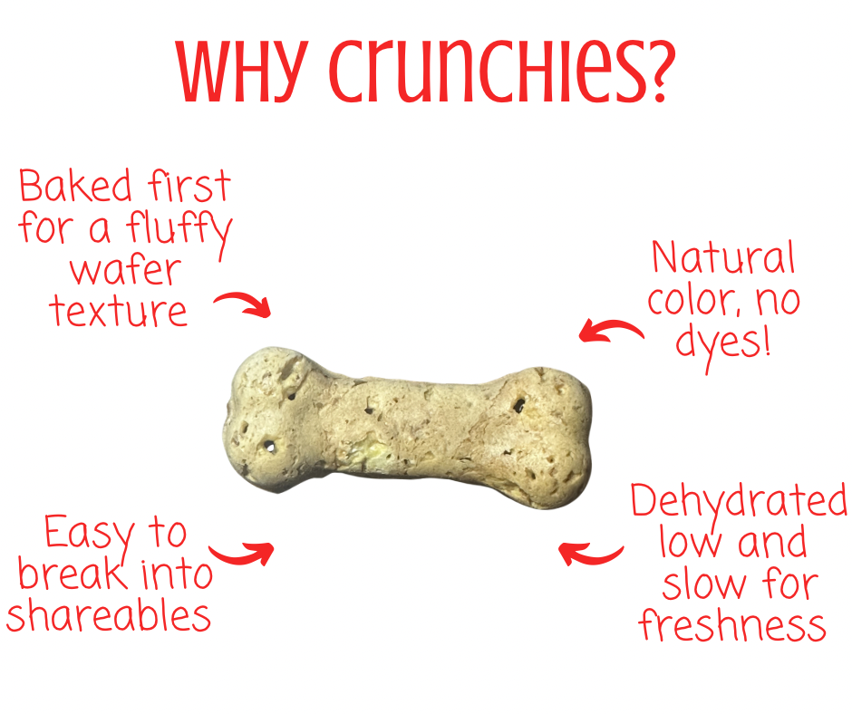 All Natural Apple, Pumpkin & Strawberry Crunchies